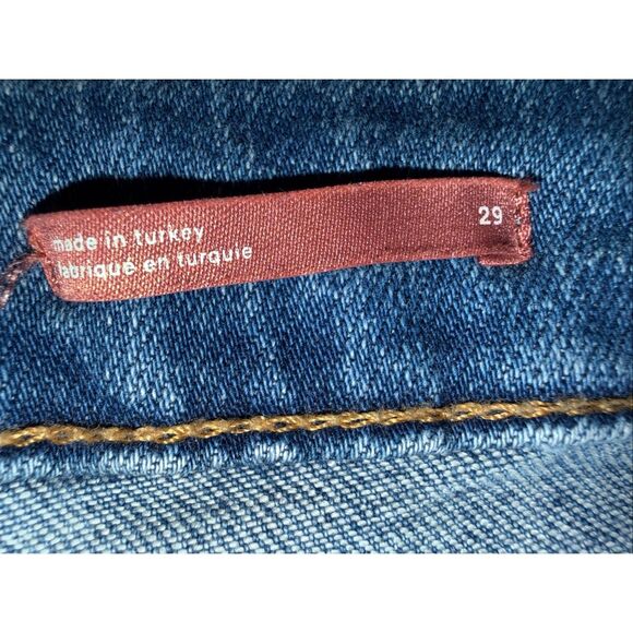 ❌Anthropologie Pilcro Demilune Boot Cut Medium Wash non distressed Jeans Size 29 - Picture 5 of 10